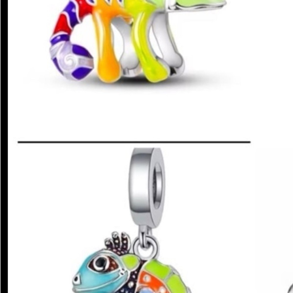 Pandora Multicolor Animal Charm Bracelet Set